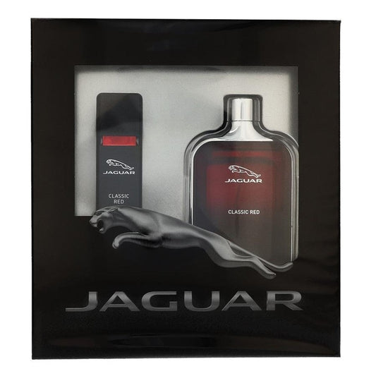 Jaguar Classic Red 100ml EDT Gift Set