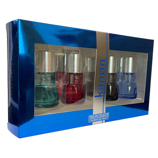 Kanon Sport Miniature Gift Set 4x 15ml EDT Sprays for Men