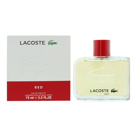 Lacoste Red 75ml EDT Spray for Men