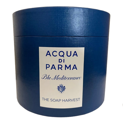 Acqua Di Parma Blu Med The Soap Harvest Basket 3x 70g Soaps