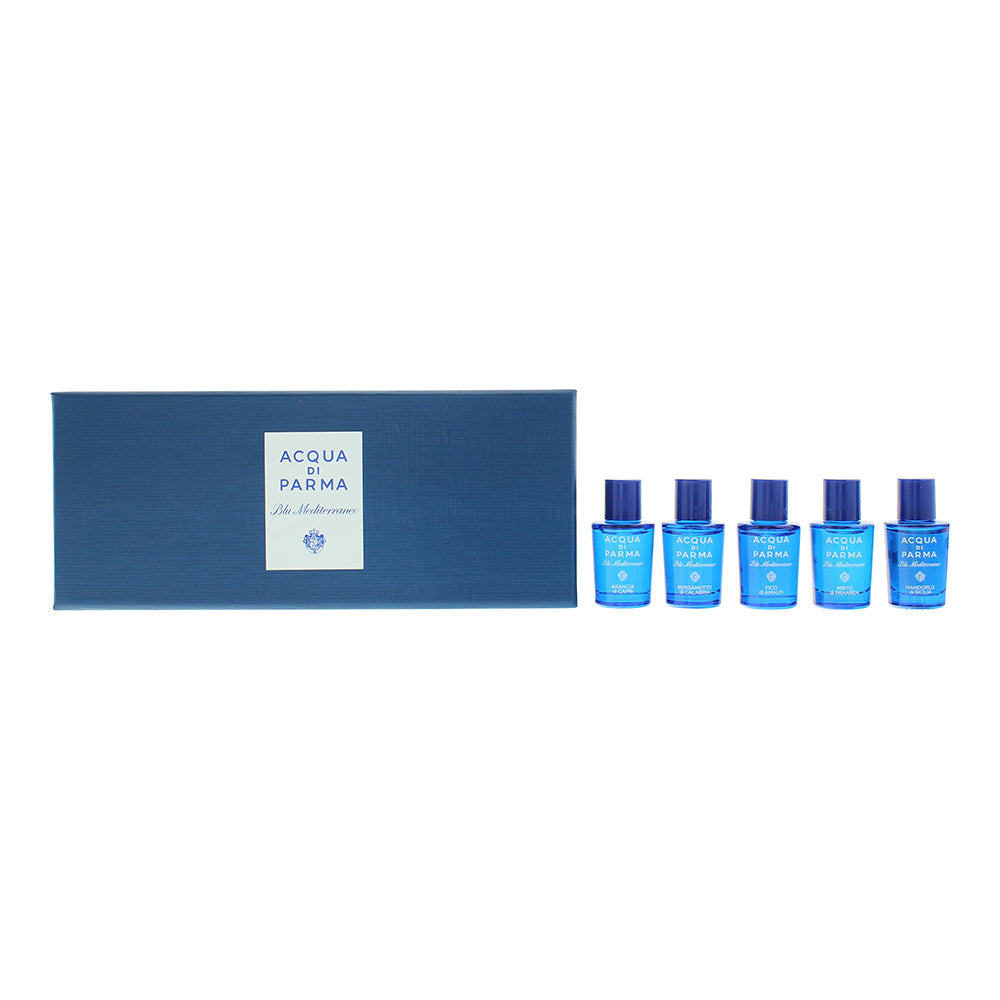 Acqua Di Parma Bluu Mediterraneo Mirto Di Panarea 5x 5ml Unisex Miniature Gift Set