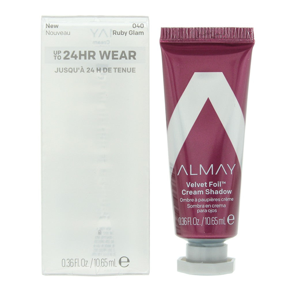 Almay Velvet Foil Cream Eye Shadow 10.65ml #040 Ruby Glam