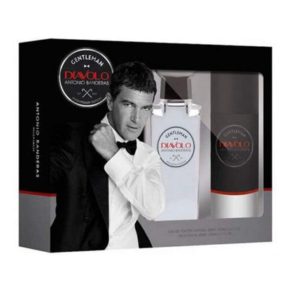Antonio Banderas Diavolo Gentleman 100ml EDT Spray Gift Set