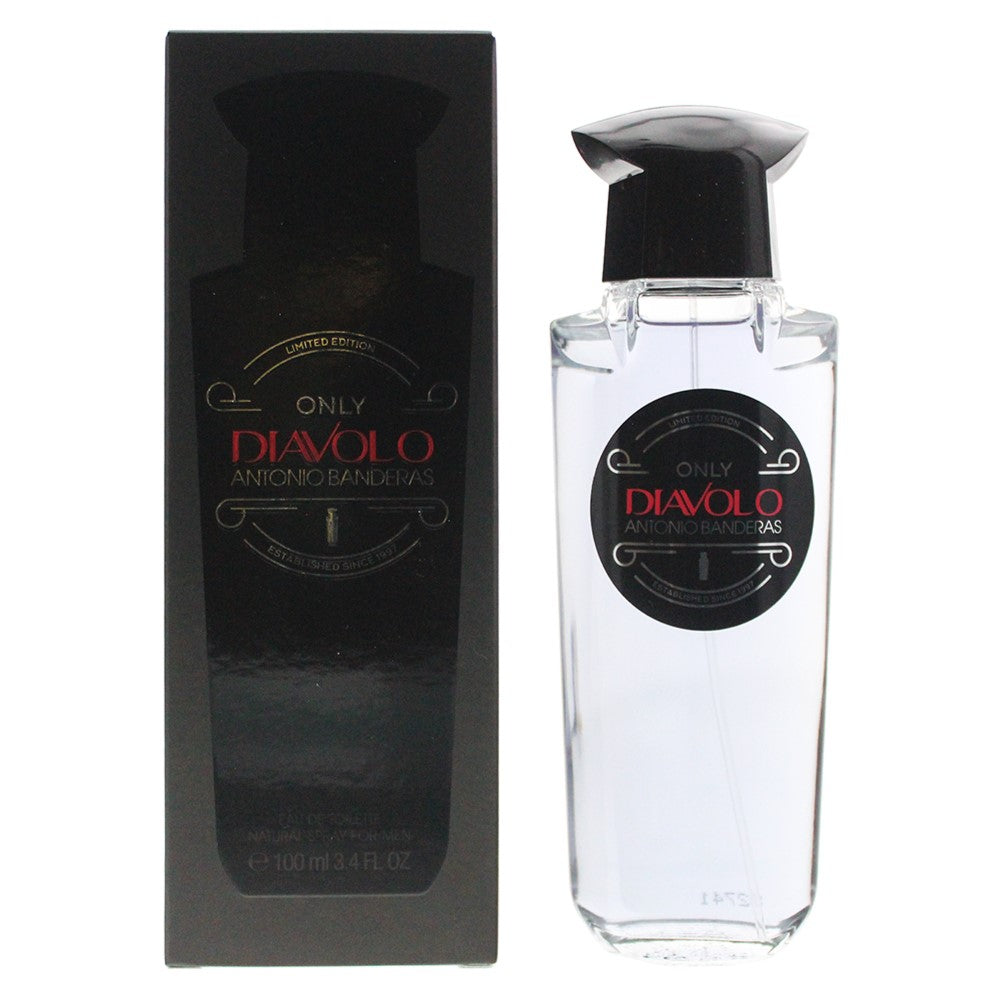 Antonio Banderas Only Diavolo for Men 100ml EDT Spray