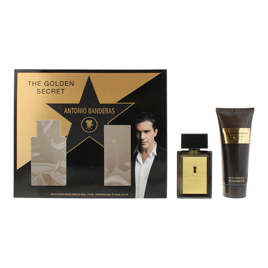 Antonio Banderas The Golden Secret for Men 50ml EDT Gift Set
