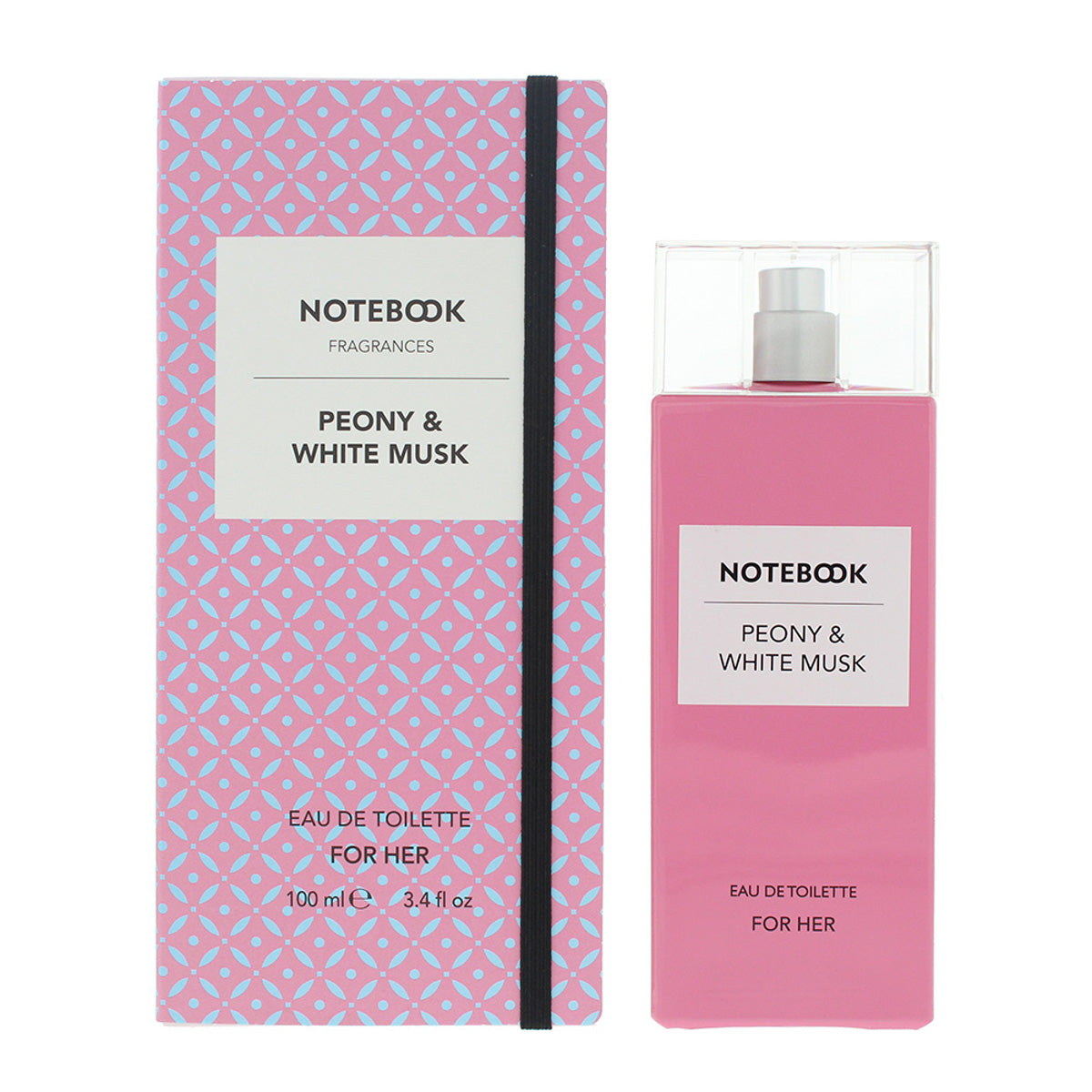 Aquolina Notebook Peony & White Musk 100ml EDT Spray