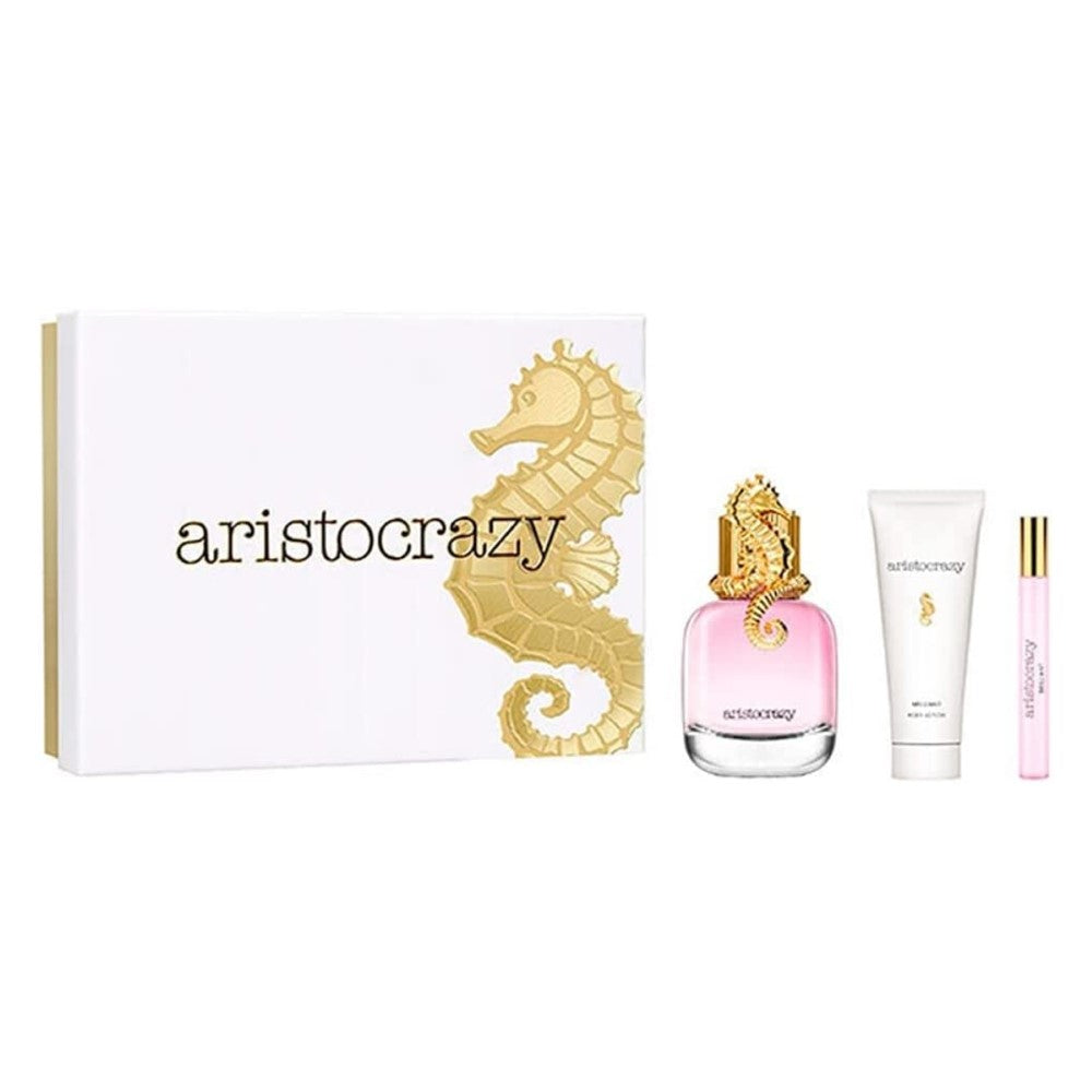 Aristocrazy Brilliant 80ml EDT 3 piece Gift Set