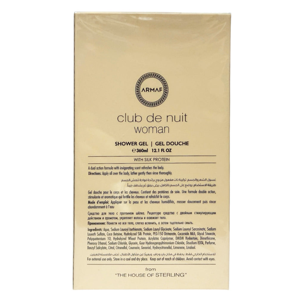 Armaf Club De Nuit Woman Shower Gel 360ml
