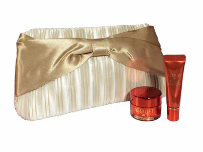 Astalift Skin Care Essentials Set Day 15g Eye 7g & Bag