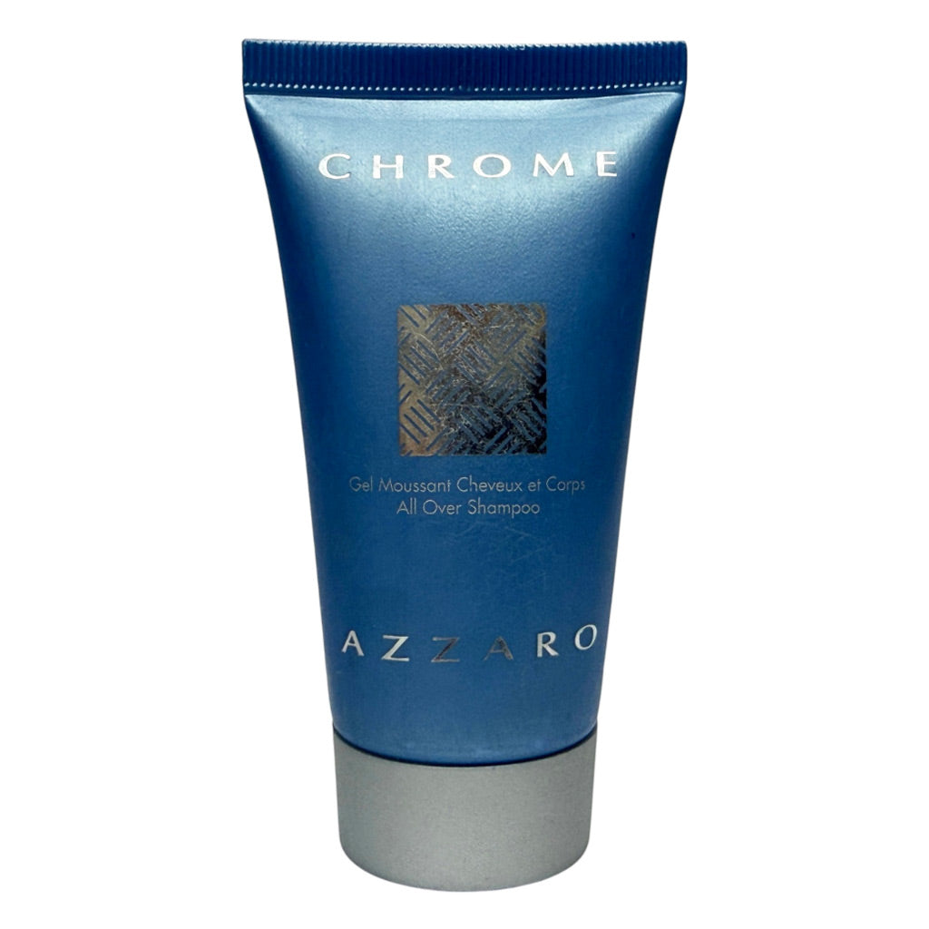 Azzaro Chrome Hair & Body Shampoo Shower Gel 50ml