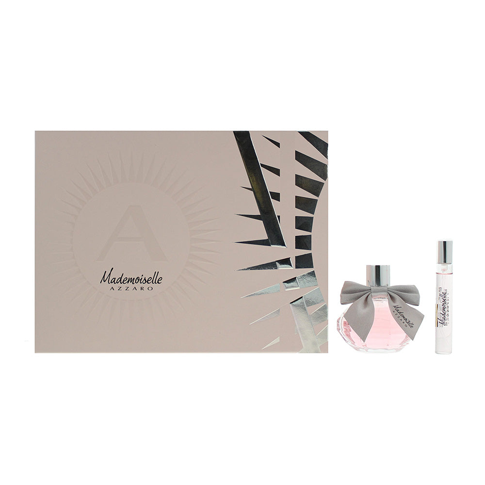 Azzaro Mademoiselle 50ml EDT Spray & 7.5ml Mini 2 Piece Gift Set