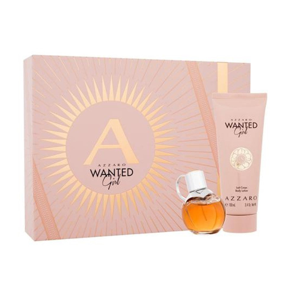 Azzaro Wanted Girl 30ml EDP & 100ml Body Lotion Gift Set
