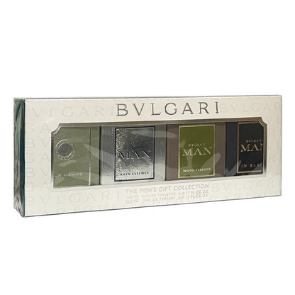 BVLGARI 4x 5ml Miniature Gift Set for Men
