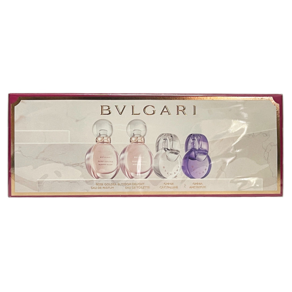 BVLGARI 4x 5ml Miniature Gift Set for Women