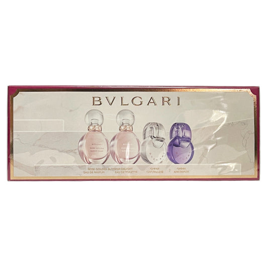 BVLGARI 4x 5ml Miniature Gift Set for Women
