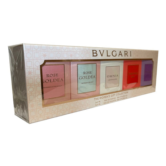 BVLGARI 5x 5ml Miniature Set