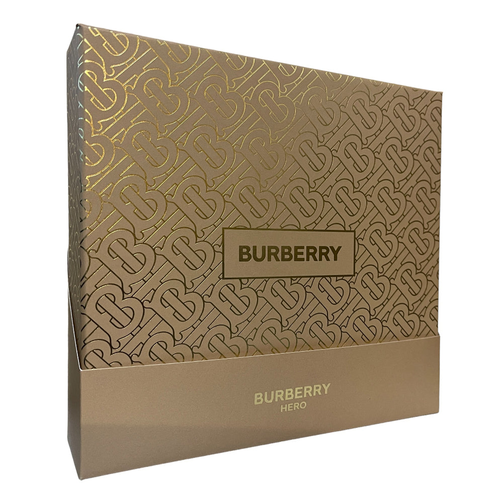 Second image of Burberry Hero 50ml EDT Spray & 75ml Shower Gel Gift Set