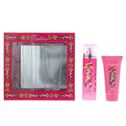CCI Tattoo Pour Femme 100ml EDT Gift Set
