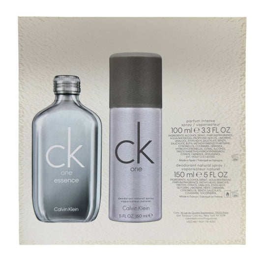 CK One Essence Parfum Intense 100ml & Deodorant 150ml Gift Set