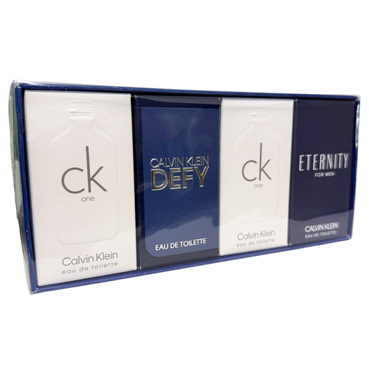 Calvin Klein 3x 10ml 1x 5ml Miniature Gift Set for Men