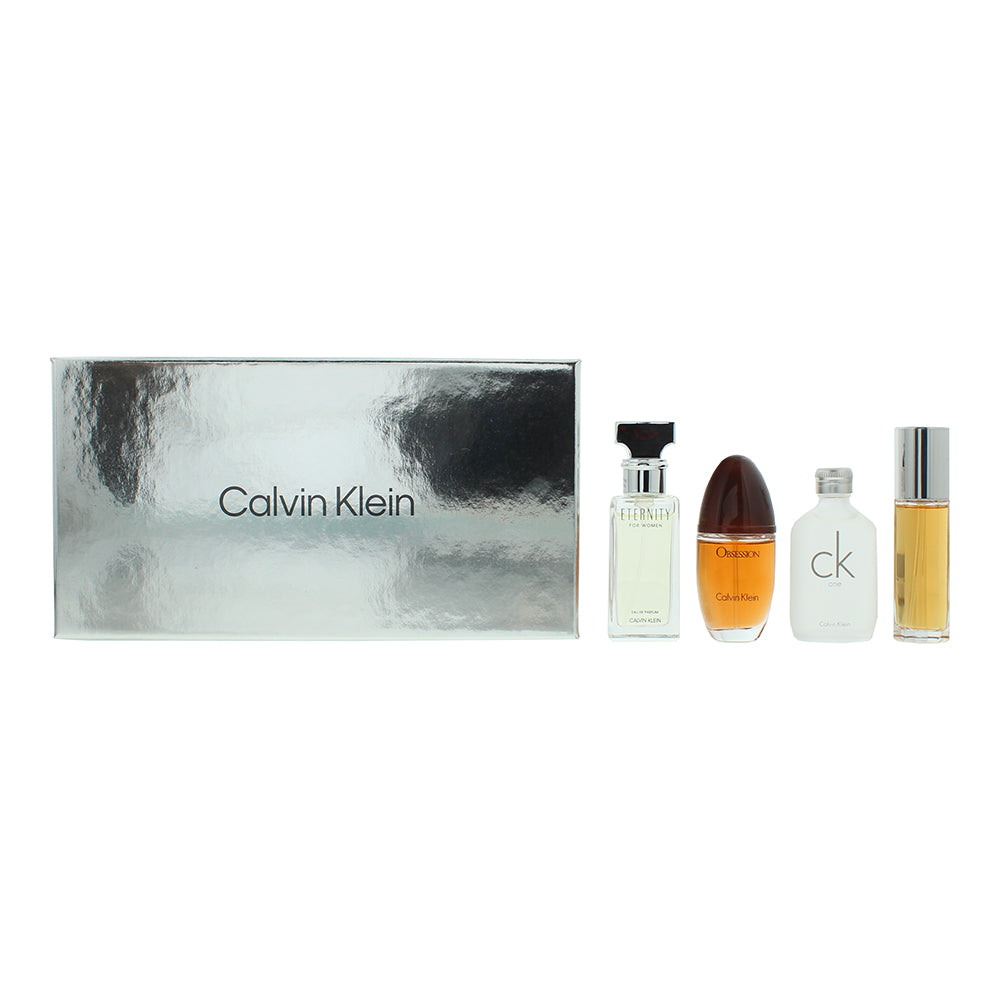 Calvin Klein 4 x 15ml Womens Miniset