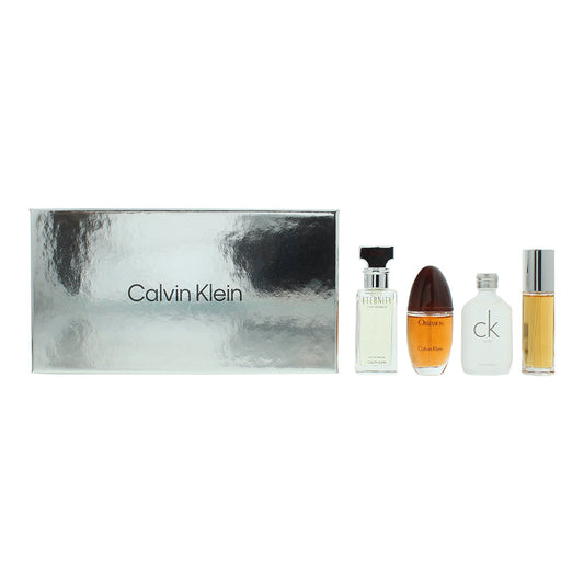 Calvin Klein 4 x 15ml Womens Miniset