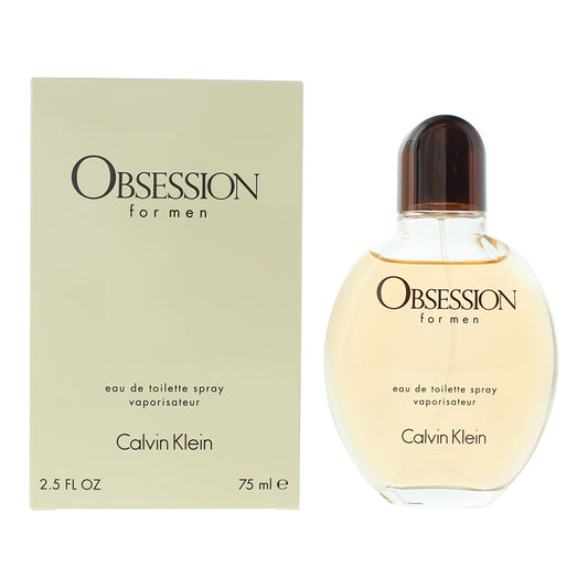 Calvin Klein Obsession for Men 75ml EDT Spray