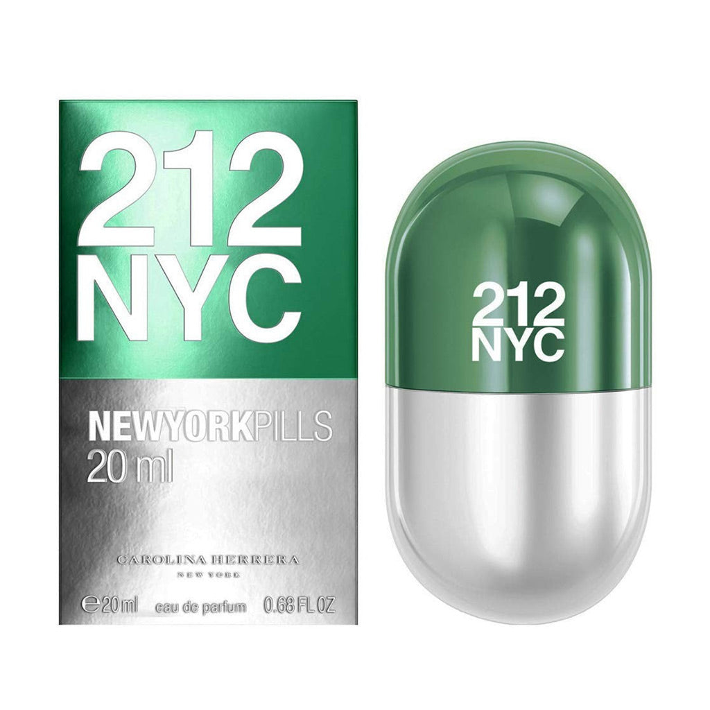 Carolina Herrera 212 NYC Women 20ml EDT Spray New York Pills