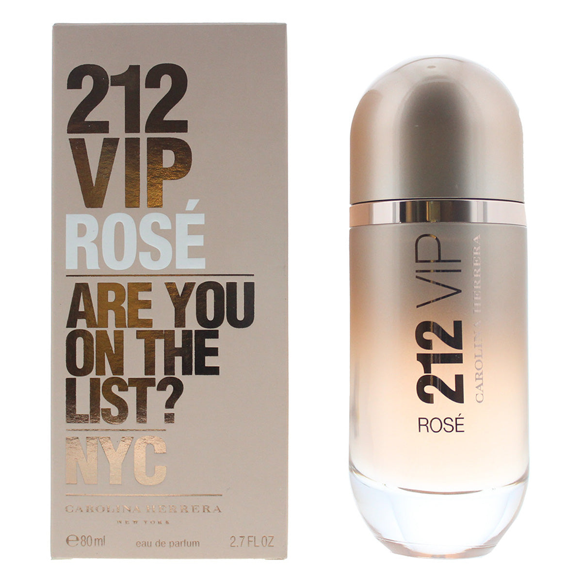 Carolina Herrera 212 VIP Rose for Women 80ml EDP Spray