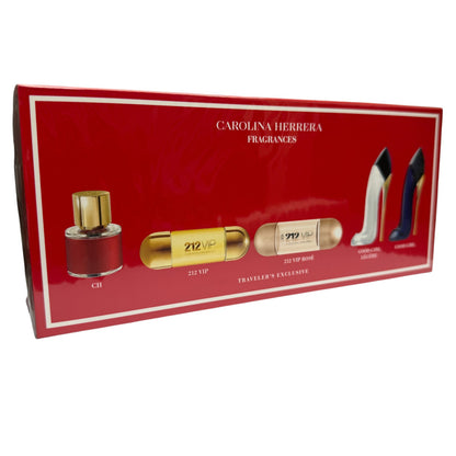 Carolina Herrera 5 Piece Miniature Gift Set for Women