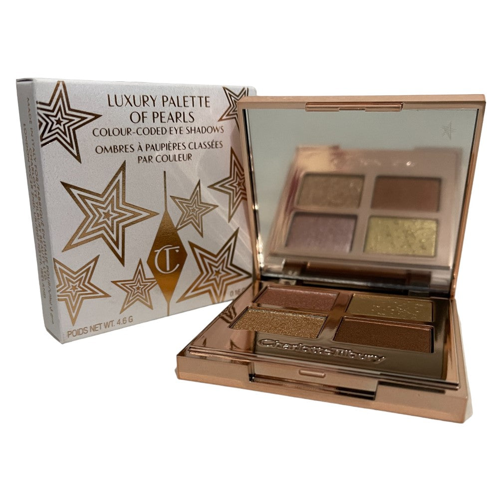 Charlotte Tilbury Luxury Palette of Pearls 4x Eye Shadows 4.6g Celestial Pearl
