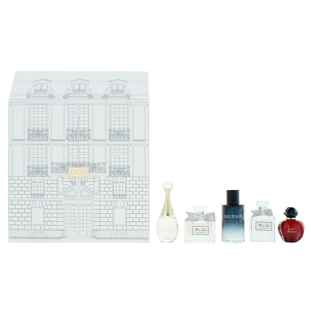 Christian Dior 4x 5ml 1x 10ml Miniature Gift Set for Women (30ml)