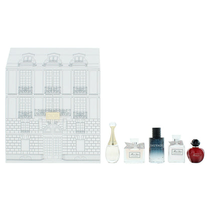 Christian Dior 4x 5ml 1x 10ml Miniature Gift Set for Women (30ml)