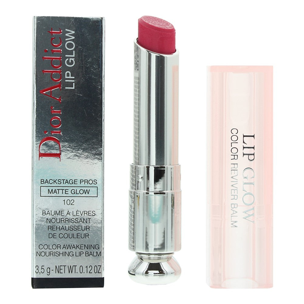 Christian Dior Addict Lip Glow Lip Balm 3.5g #102 Matte Raspberry