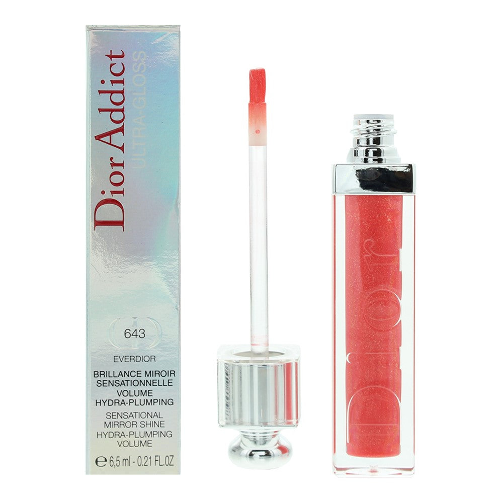 Christian Dior Addict Ultra-Gloss Lip Gloss 6.5ml #643 Everdior