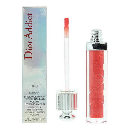 Christian Dior Addict Ultra-Gloss Lip Gloss 6.5ml #643 Everdior