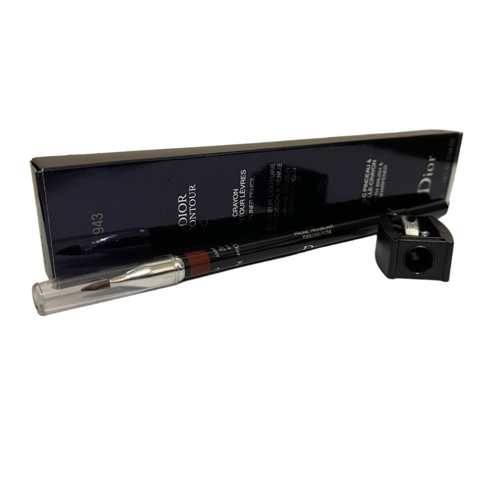 Christian Dior Contour Lipliner with Brush & Sharpener 1.2g #943 Thrilling Plum