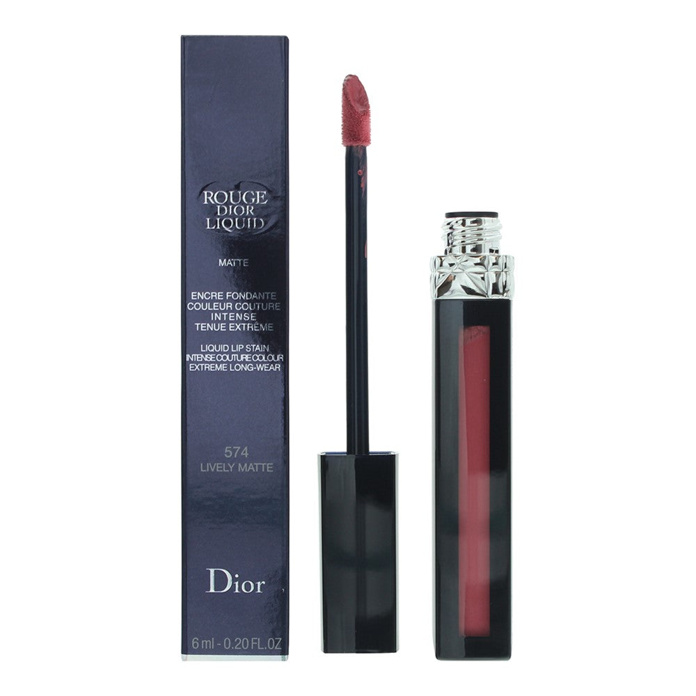 Christian Dior Liquid Matte Lip Stain 6ml #574 Lively