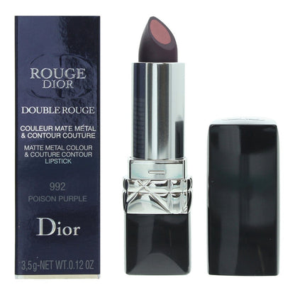 Christian Dior Rouge Matte Metal Lipstick 3.5g #992 Poison Purple