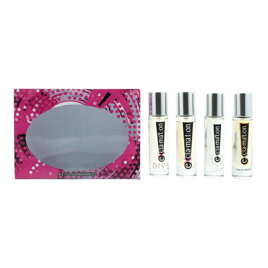 Coty 4x 15ml Travel Spray 4 Piece Set