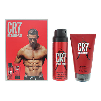Cristiano Ronaldo CR7 Shower Gel 150ml & Body Spray 150ml Gift Set