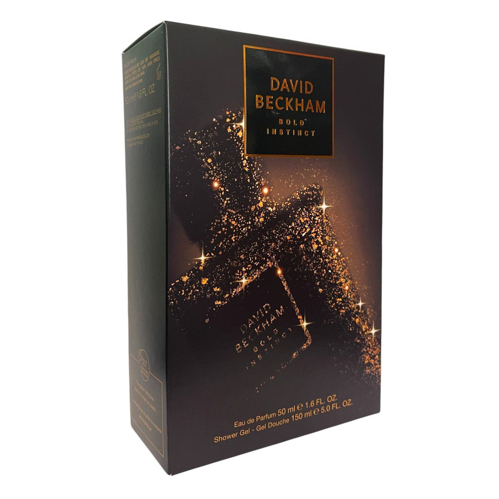 David Beckham Bold Instinct 50ml EDP Spray & 150ml Shower Gel Gift Set
