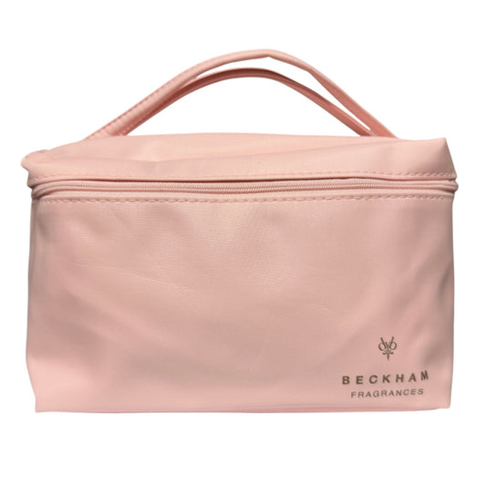David Beckham Pink Womens Toiletry Bag