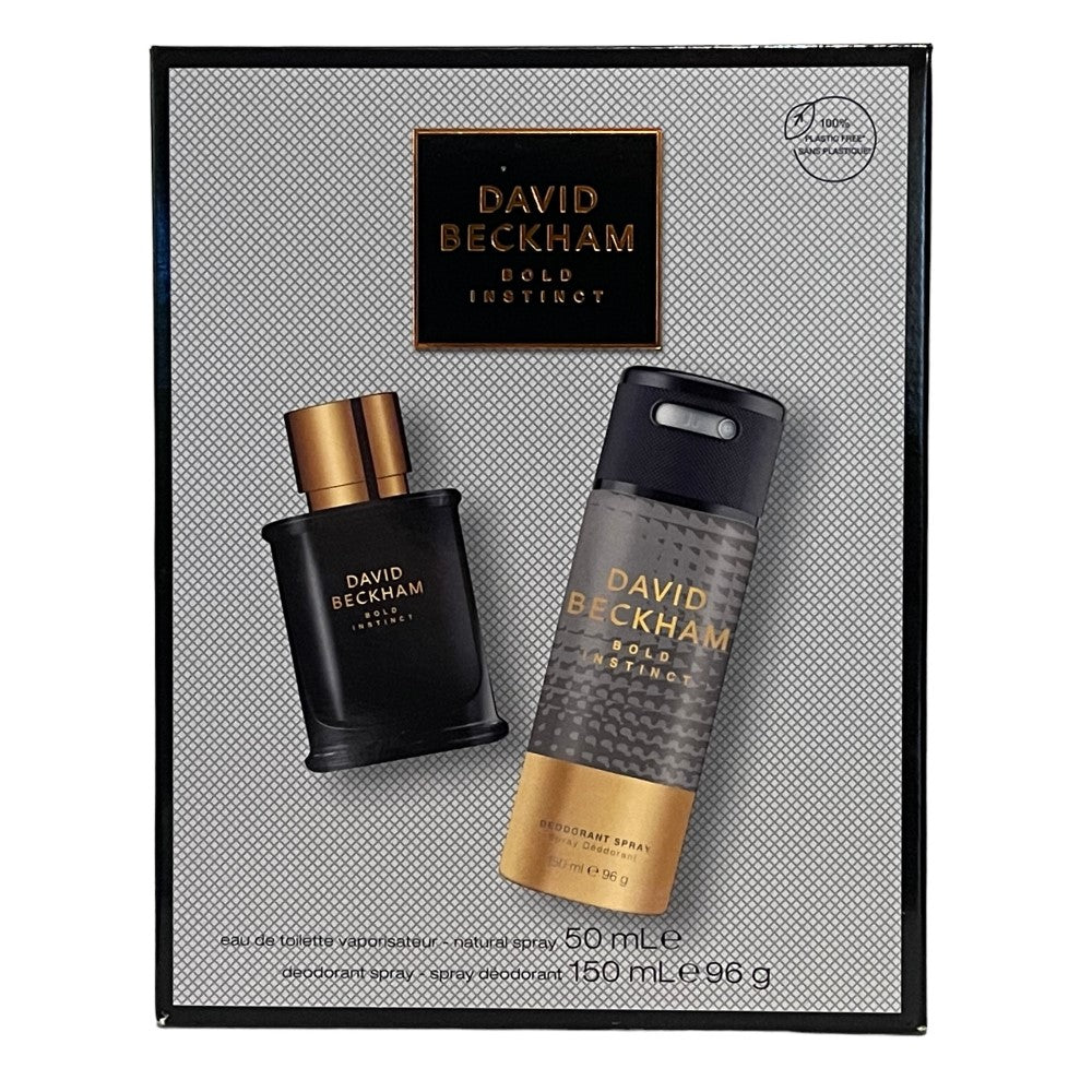David Beckham Bold Instinct 30ml EDT Spray & 150ml Deodorant Set