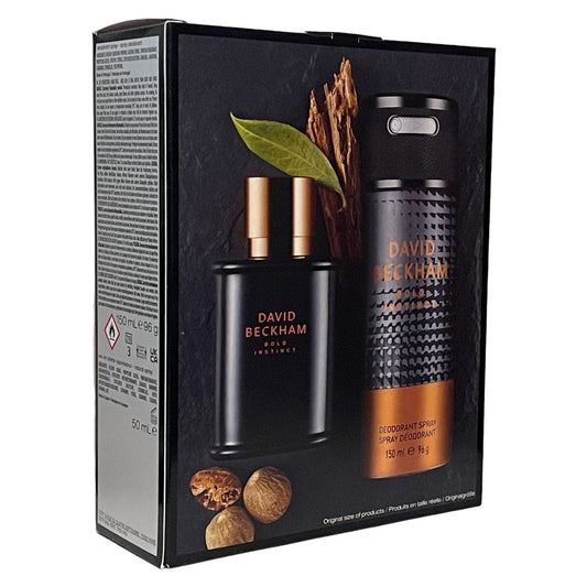 David Beckham Bold Instinct 30ml EDT Spray & 150ml Deodorant Set