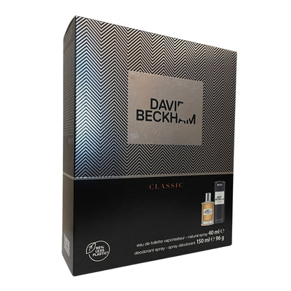 Second image of David Beckham Classic 40ml EDT Spray & 150ml Deodorant Spray Gift Set