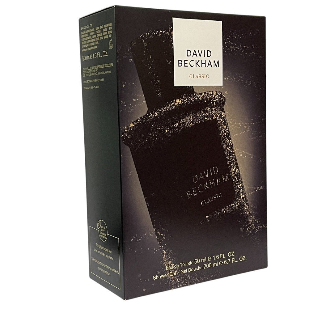 David Beckham Classic 50ml EDT Spray & 150ml Shower Gel Gift Set