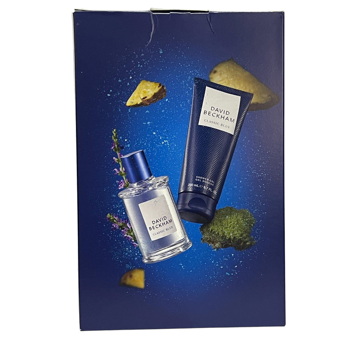 David Beckham Classic Blue 50ml EDT Spray + 200ml Shower Gel Gift Set