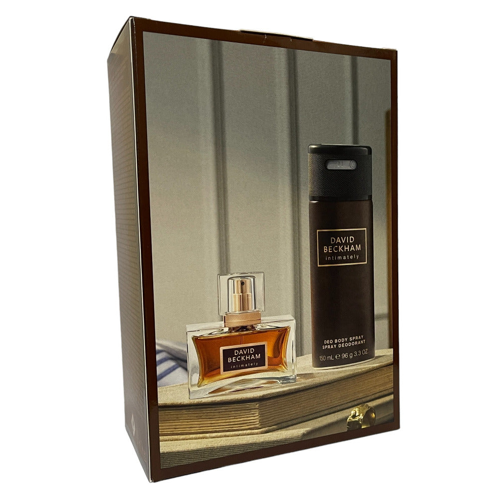 David Beckham Intimately Beckham 75ml EDT Spray & 150ml Deodorant Spray Gift Set