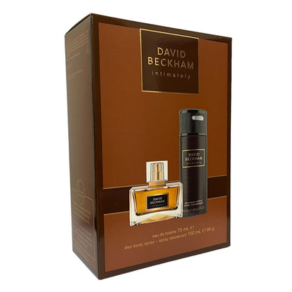 David Beckham Intimately Beckham 75ml EDT Spray & 150ml Deodorant Spray Gift Set